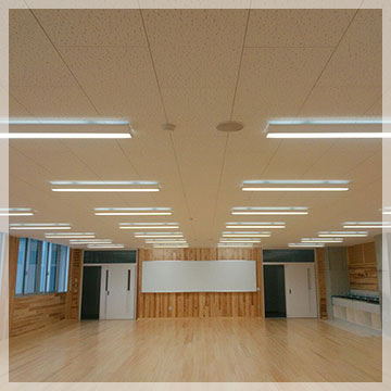 熊本工業高校実習棟(第二期)電気設備工事