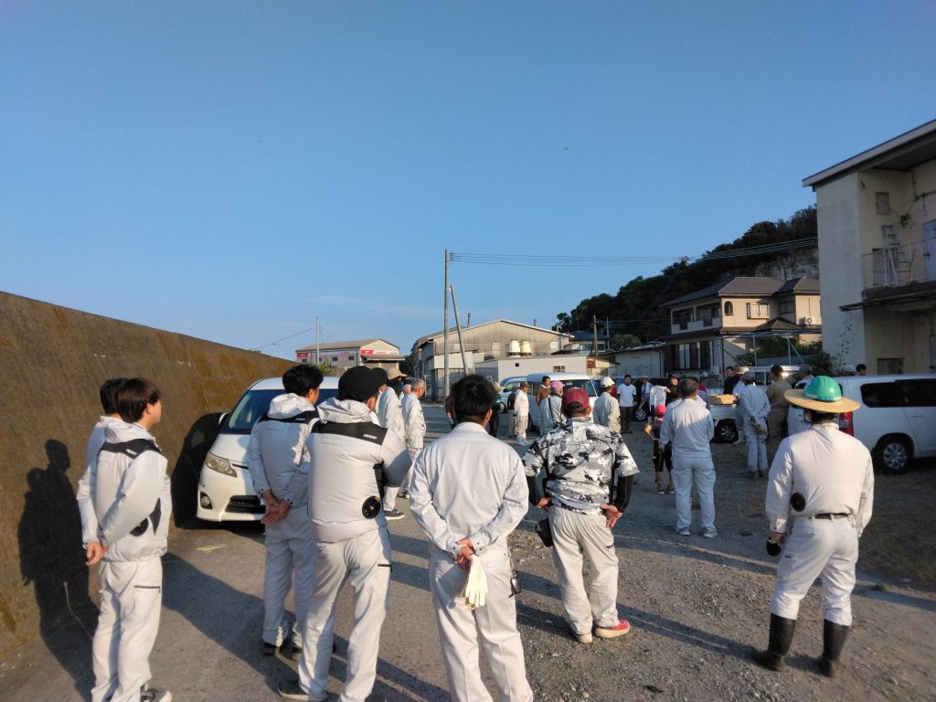 有明海クリーンアップ作戦2024開始前挨拶