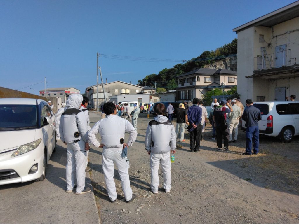 有明海クリーンアップ作戦2024終了後挨拶